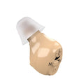 Skin colour G17 ABS intelligent noise reduction hearing aid for elderly with USB charging port visible