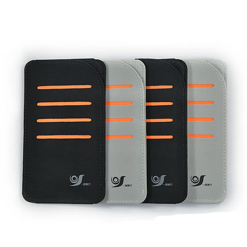 Car sun visor shading panel pack with storage bag in grey and black colour options.