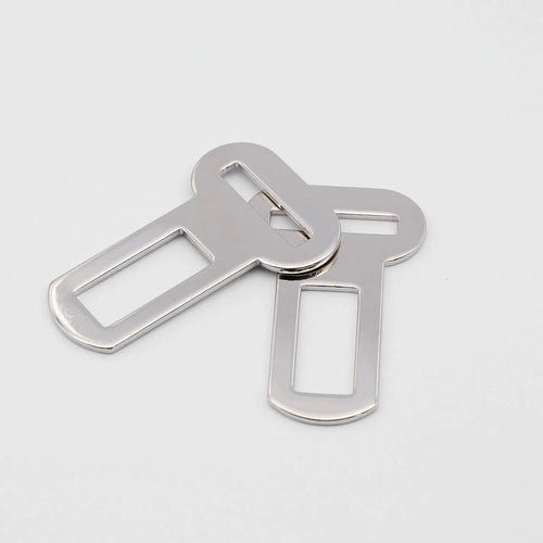 26mm silvery metal pet safety buckle for leash and car restraint connections