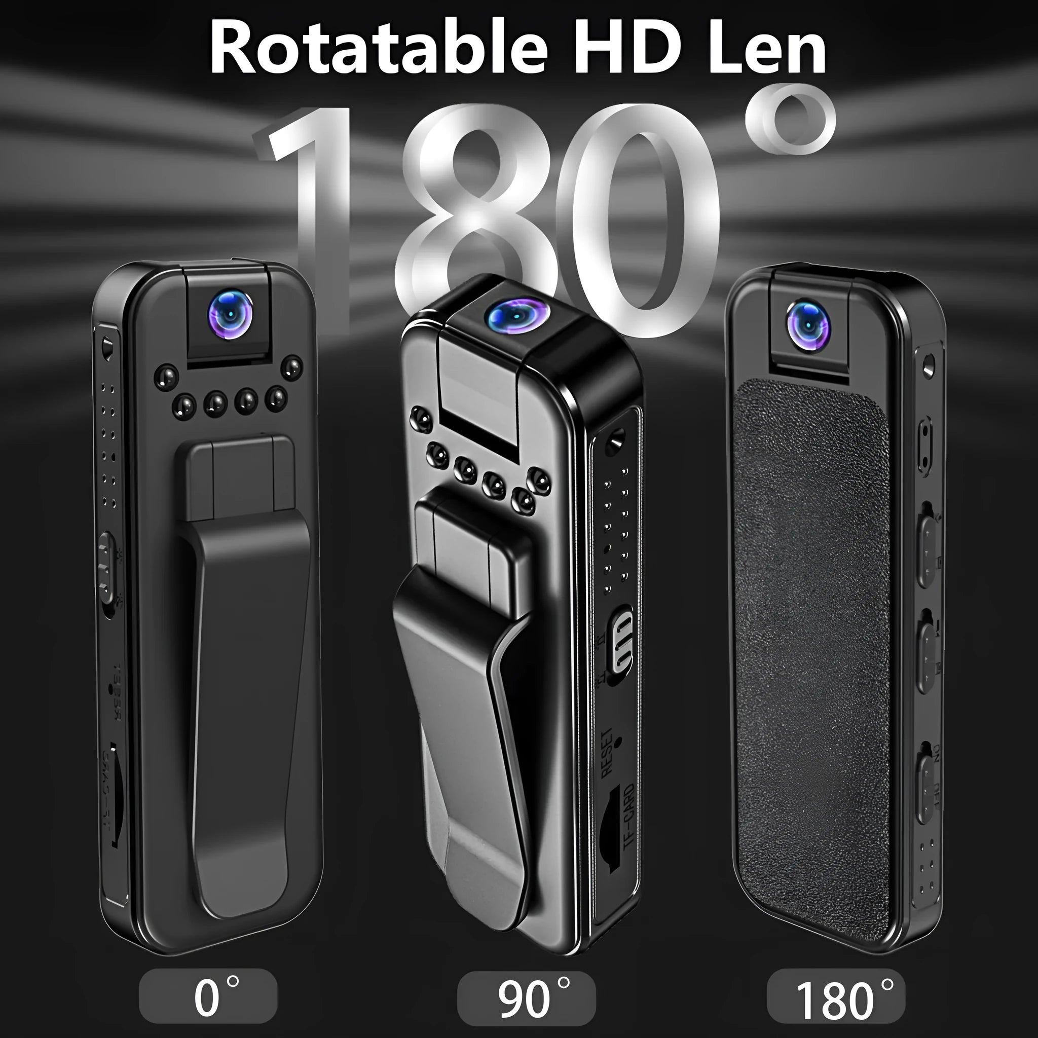 L7 HD infrared security camera with night vision capability and Wi-Fi connectivity