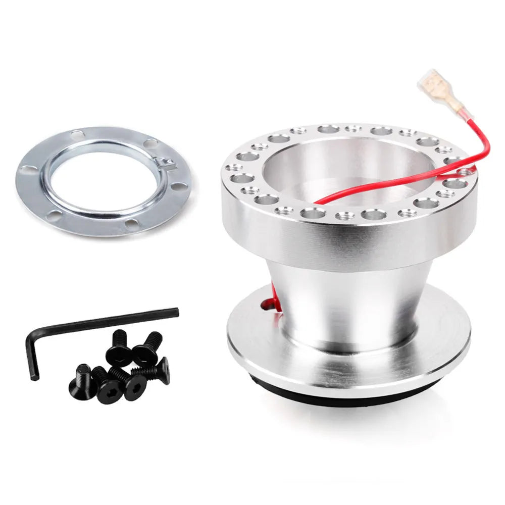 Aluminium alloy steering wheel base connector for Honda Civic EK EG, EG specification car modification part