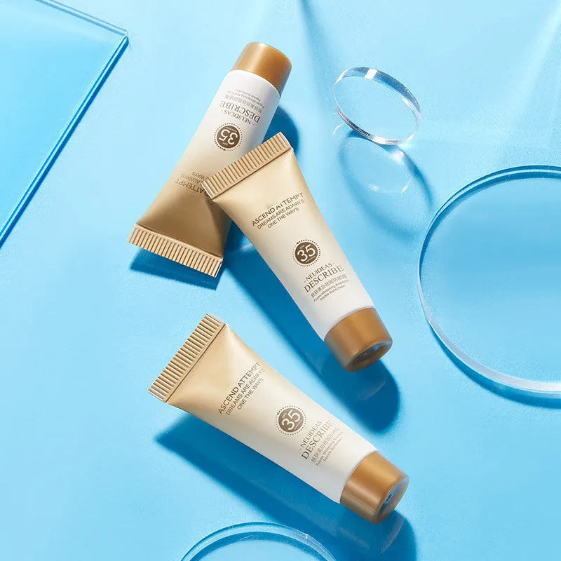 Water locking moisturizing sunscreen cream 30g tube for face and body, lasting sun protection and hydration