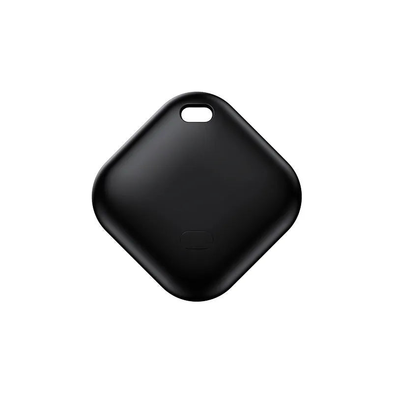 Miniature 30 * 11mm ABS anti-lost locator for Apple users in black or white with lanyard attachment