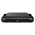 USB car fan with brushless motor and no-blade design, three speeds, in black colour