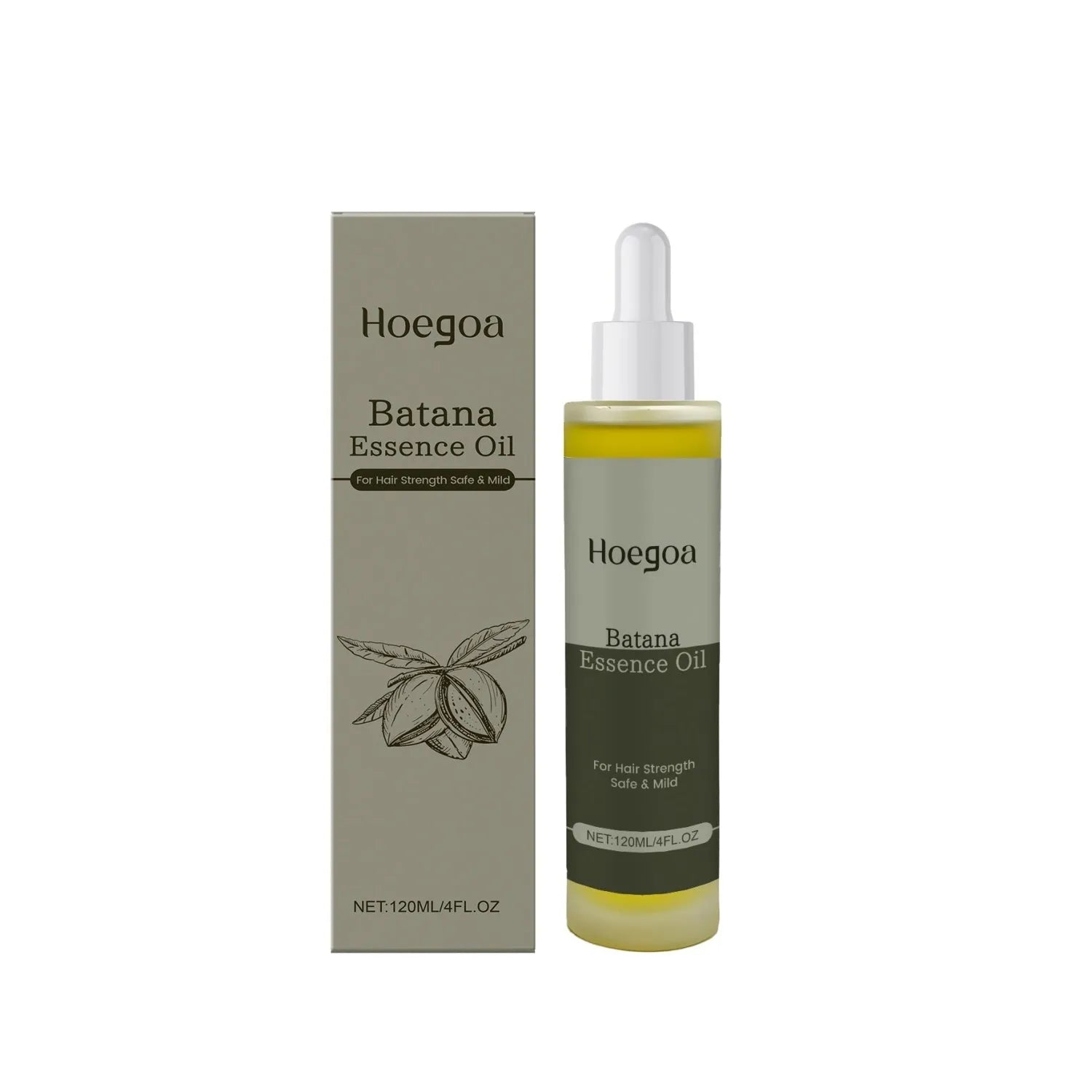 120ml bottle of Platthana Secret Hair Essential Oil with ginger and Platthana oils for gentle daily scalp treatment.