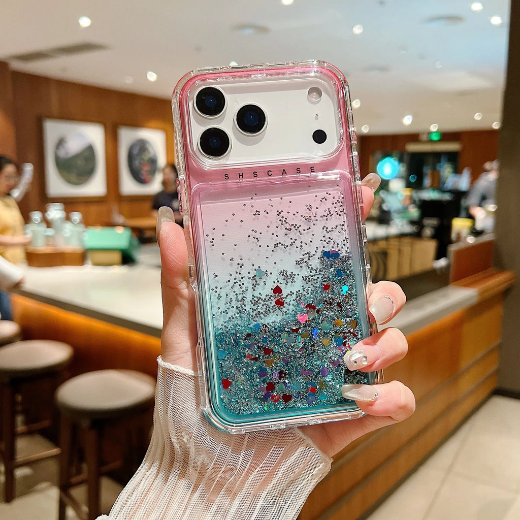Dream Gradient drop-resistant TPU phone case for Apple iPhone models in gradient colour finish