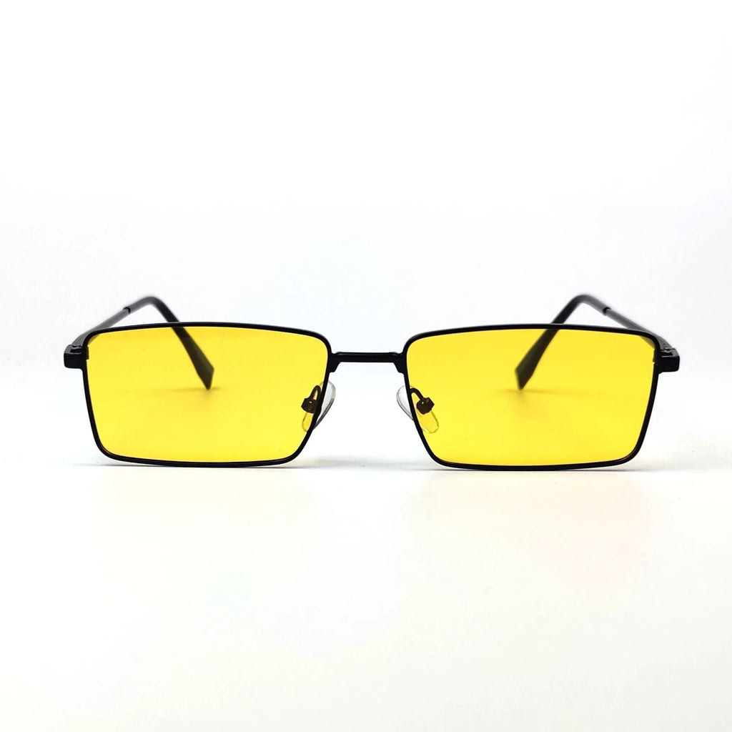 Night super clear yellow film sunglasses for men, simple style for driving and fishing