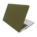 Quicksand army green MacBook protective shell for MacBook Pro and Air model numbers