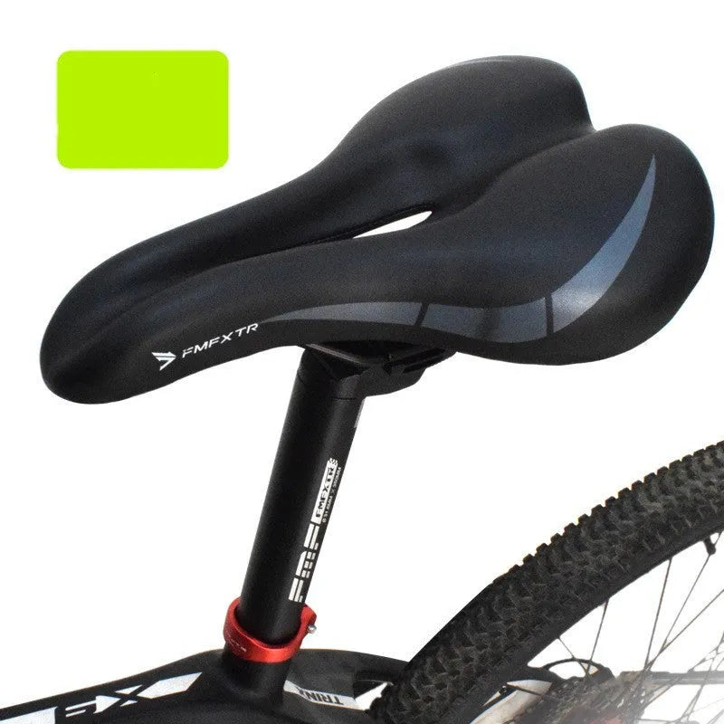 Bicycle seat cushion made from PU leather in colour 3147 hollow cushion, shown with dimensions 270mm by 180mm.