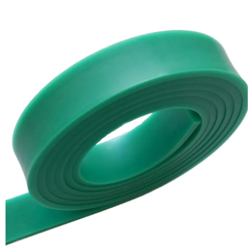 Green aluminium alloy scraper tool showing 50cm length and 10cm wide blade with metal handle