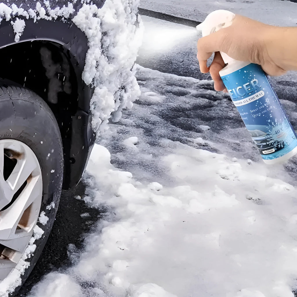 250ml car deicer spray bottle for windscreen frost removal