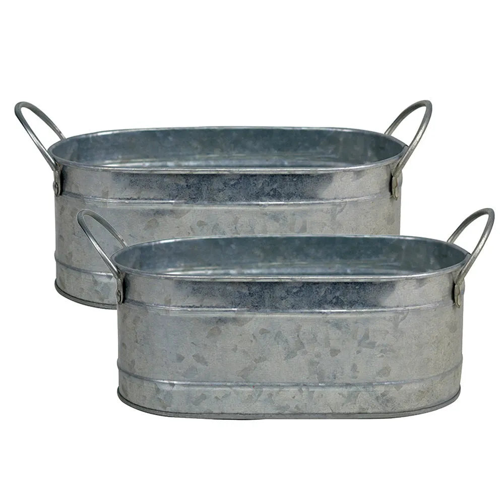 White square iron succulent flowerpot for desktop use, 10cm wide.