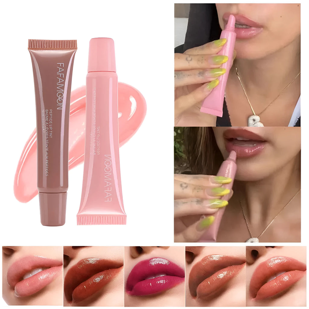 Glossy lip glaze waterproof long lasting lip gloss mirror shine 10ml non-sticky hydrating