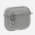 Transparent TPU drop-resistant earphone case for AirPods 4, soft and portable, available in three colours