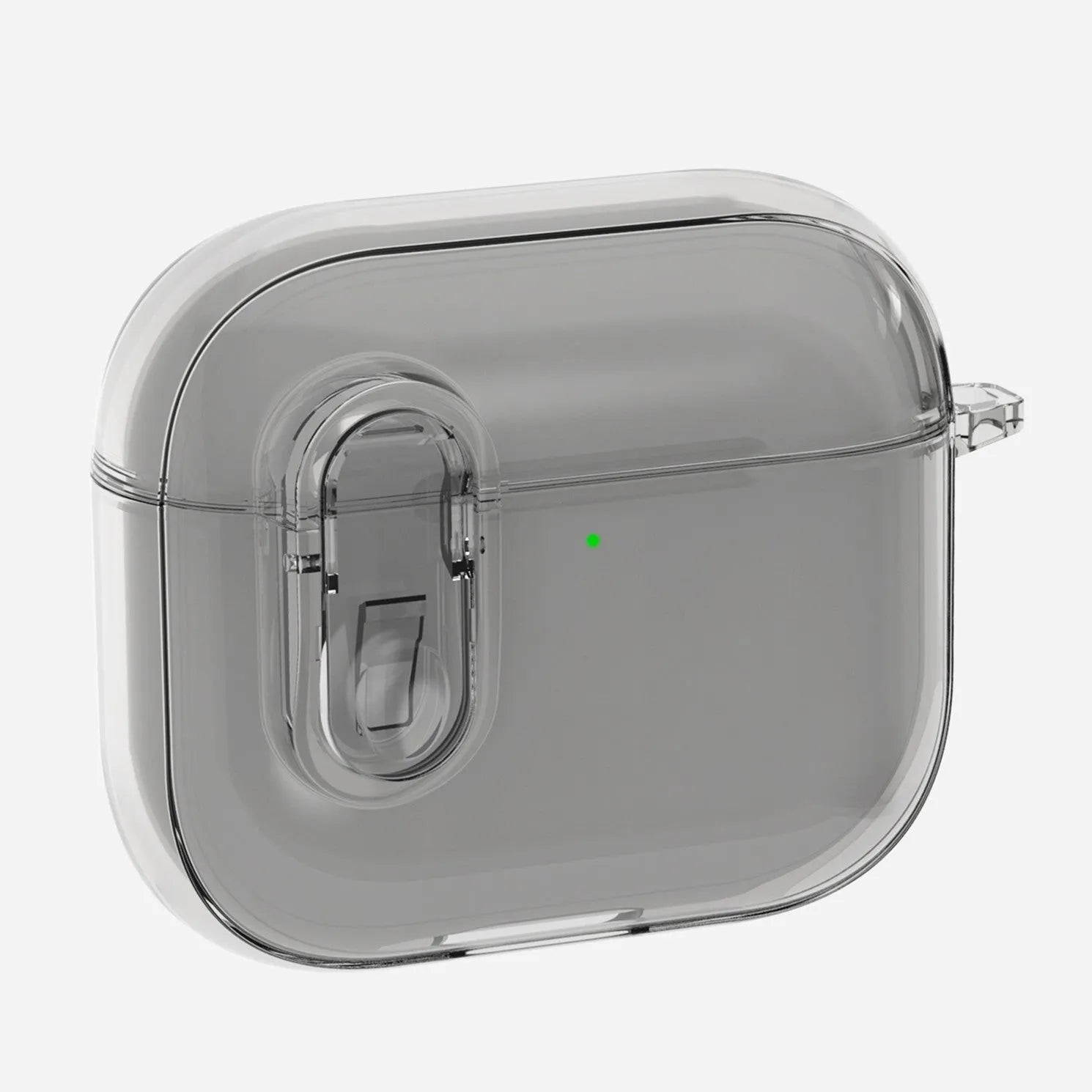 Transparent TPU drop-resistant earphone case for AirPods 4, soft and portable, available in three colours