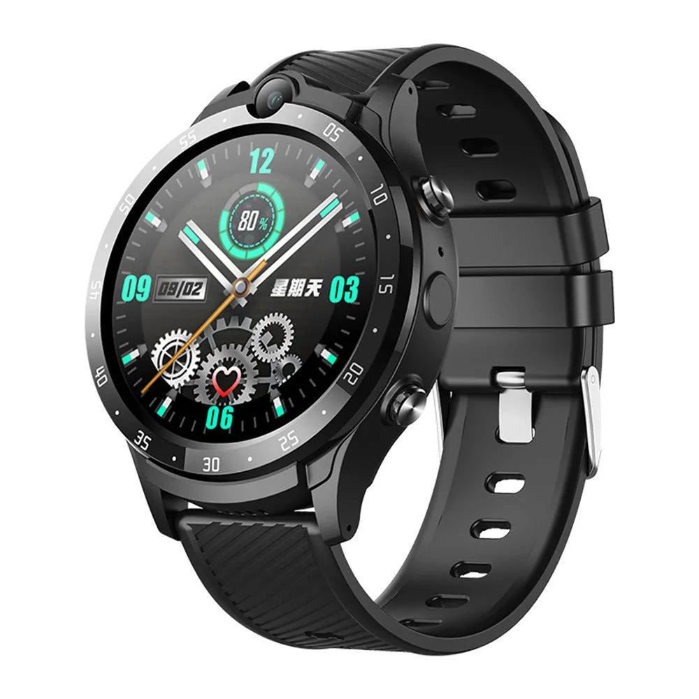 Smart Watch Watch3 black touch screen with Bluetooth calling and fitness tracking features