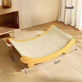 Sisal blanket cat scratch board in pastoral style design
