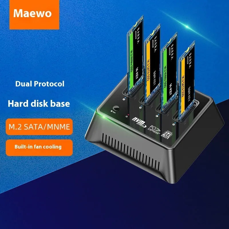Aluminium M2 dual protocol SSD external enclosure case in K30174P2 colour