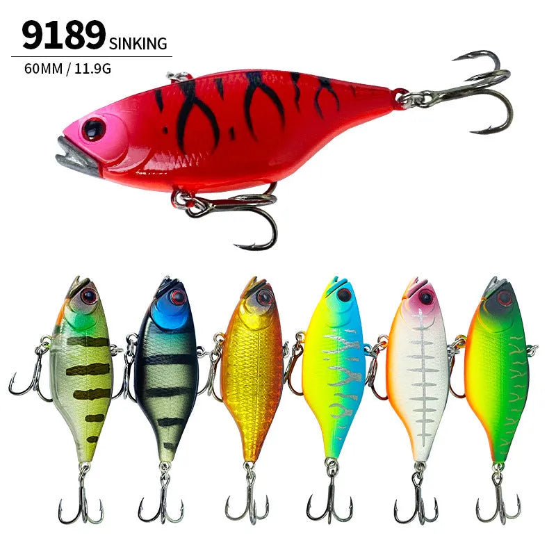 60mm 11.9g long-range submerged biomimetic fishing bait in colour A