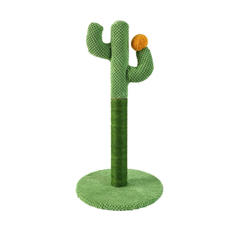 Masson Cactus or Coconut Tree design cat scratch board climber with sisal cotton thread scratching surface.