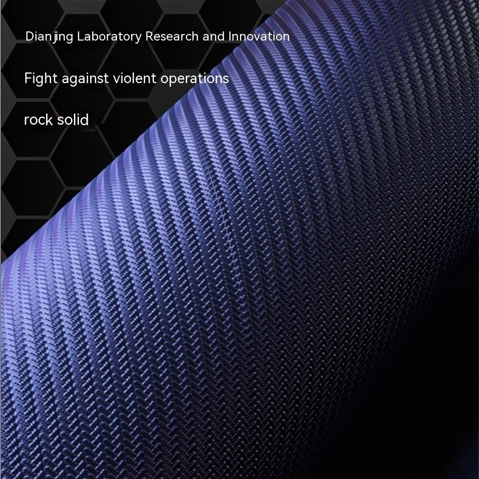 Black mech style gaming mouse mat with TYPC charging interface and 300x800mm dimensions