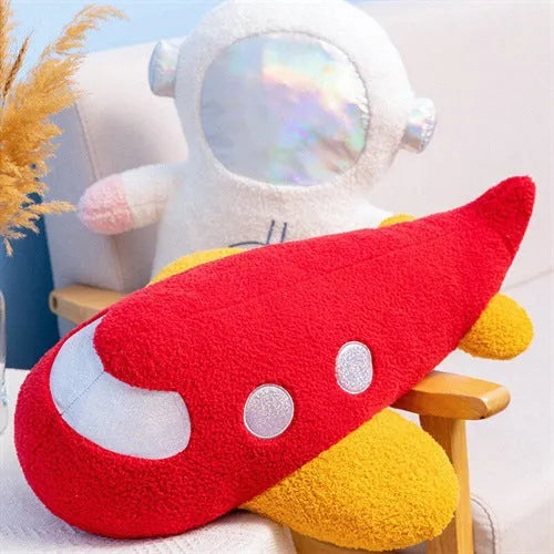 58cm astronaut outer space plush pillow toy with short plush fabric and PP cotton filling