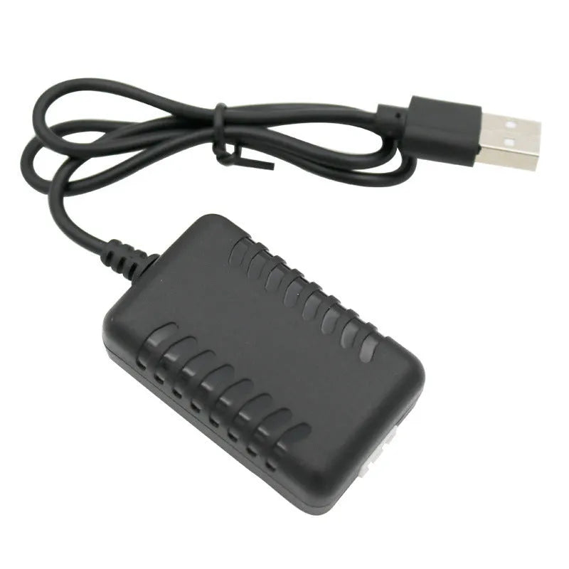 USB charging cable for 2S lithium polymer battery with overvoltage protection and CE mark