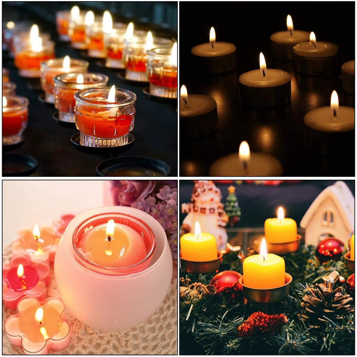 Round double-sided foam candle wick sticker in 15mm and 20mm dot diameters for soy wax candle making