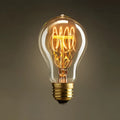 40W E27 retro bar cafe light bulb with milky beak shape and warm 2300K glow