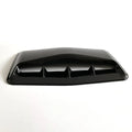 Universal combined modification tuyere exterior decoration for car windshield in bright black PP material