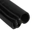 Black rubber sliding door seal strip for Toyota Hiace High Roof 2005 model, 5 metres long.