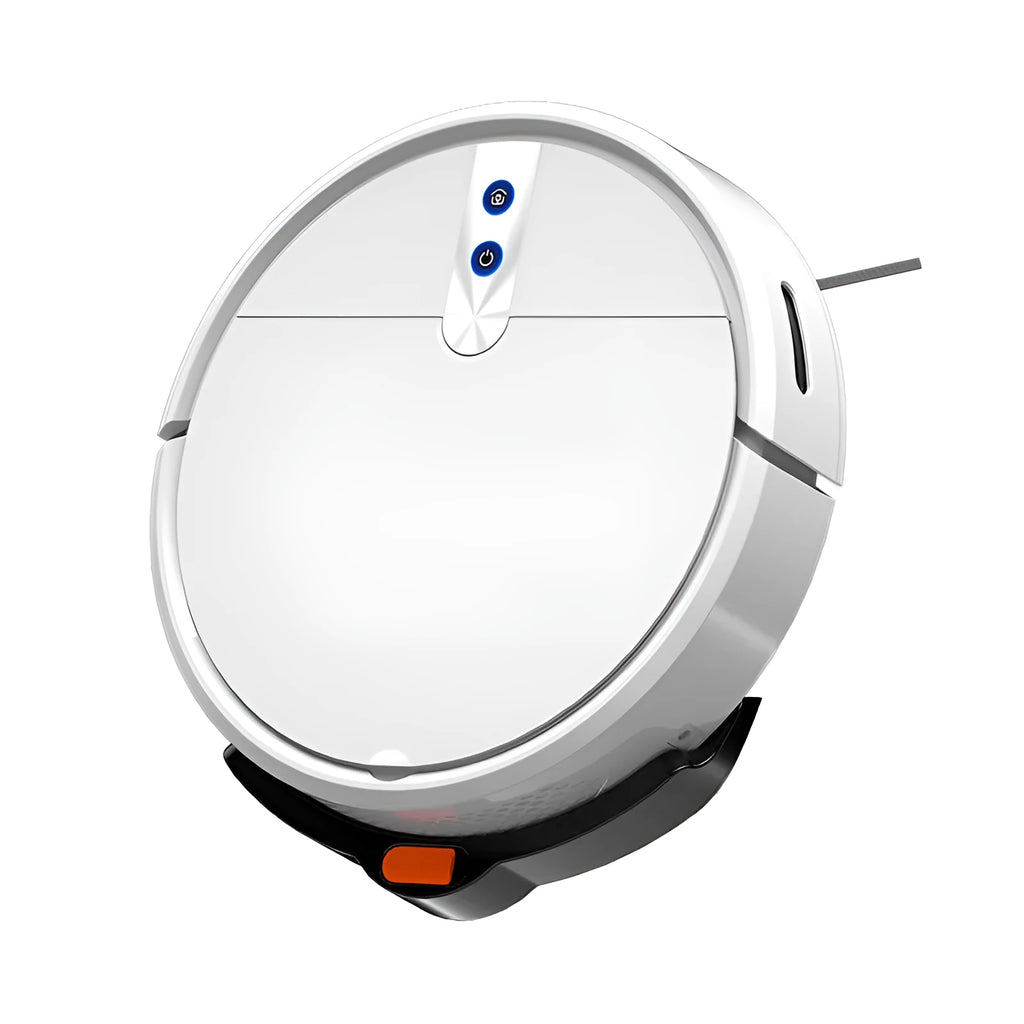 Black or white automatic sweeping robot vacuum cleaner with remote control for floor cleaning