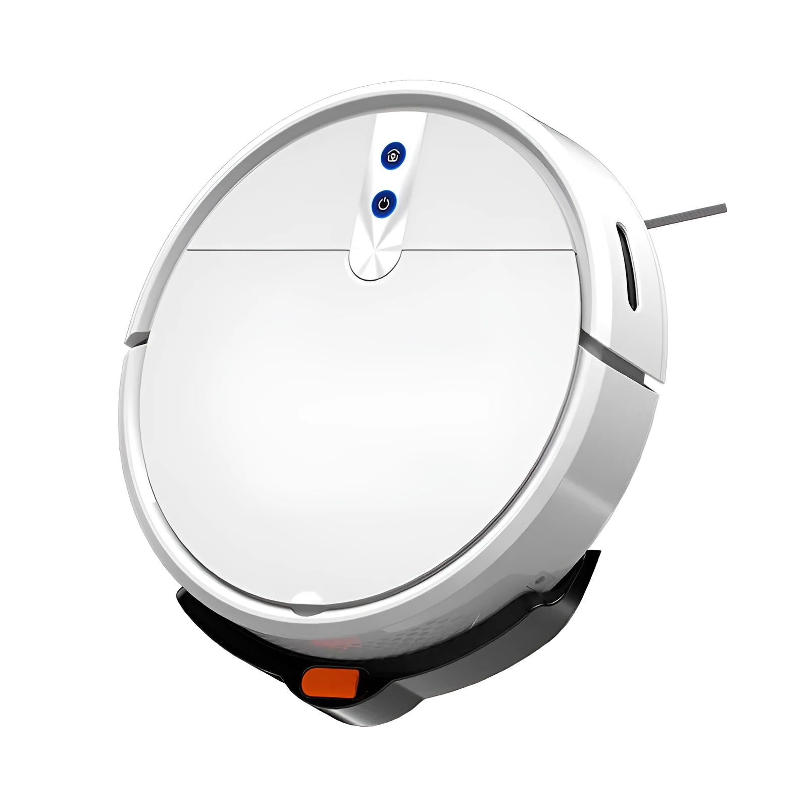 Black or white automatic sweeping robot vacuum cleaner with remote control for floor cleaning