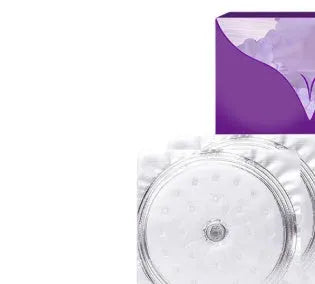 Single pack chest patch beauty mask with one pair of adhesive strips for breast enhancement