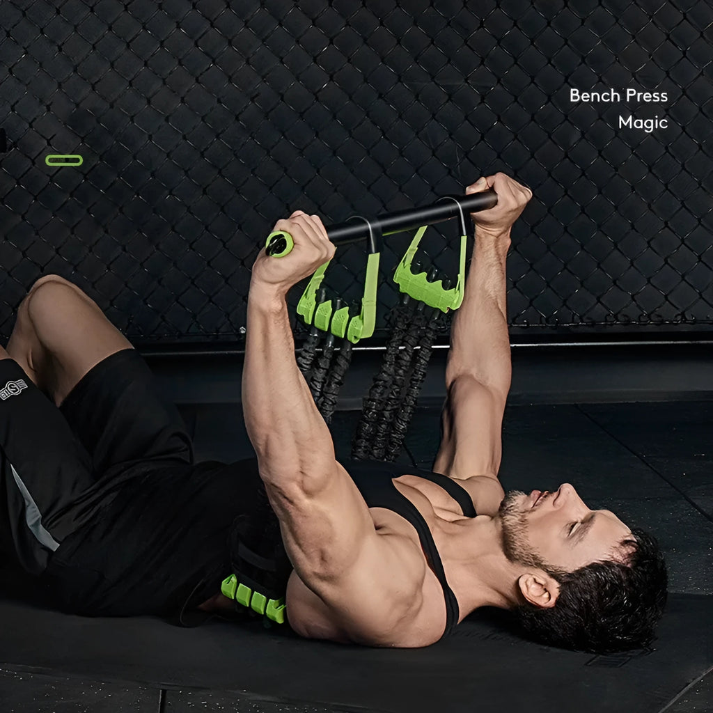 Nylon bench press chest muscle training equipment Versatile Suit Knight Edition for home use