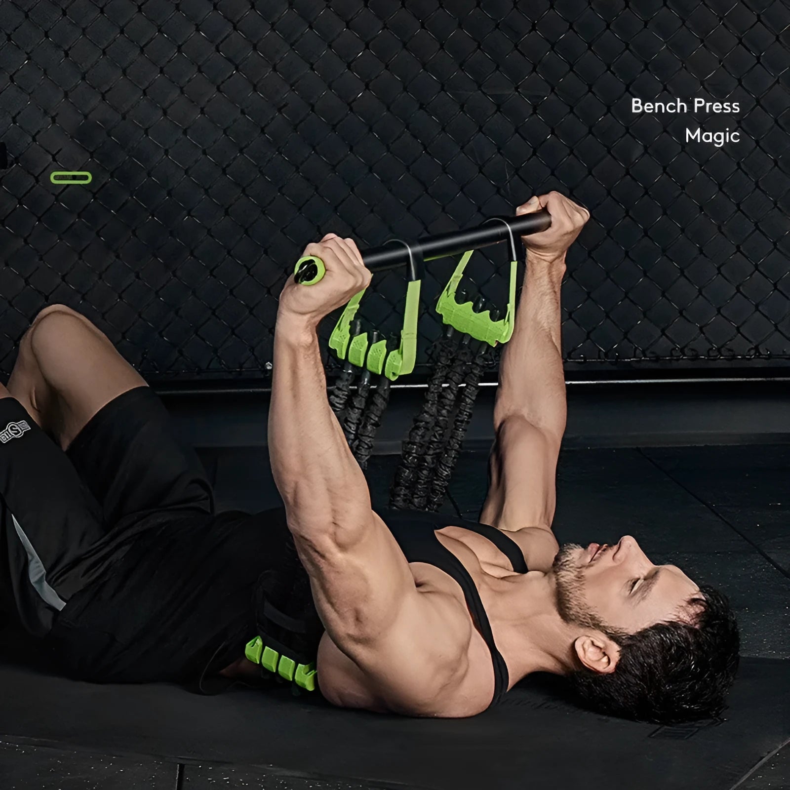 Nylon bench press chest muscle training equipment Versatile Suit Knight Edition for home use