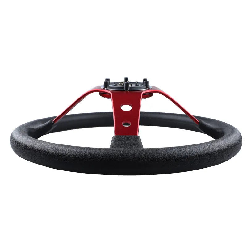 Car modified general PU steering wheel for 70mm hole spacing in multiple colours