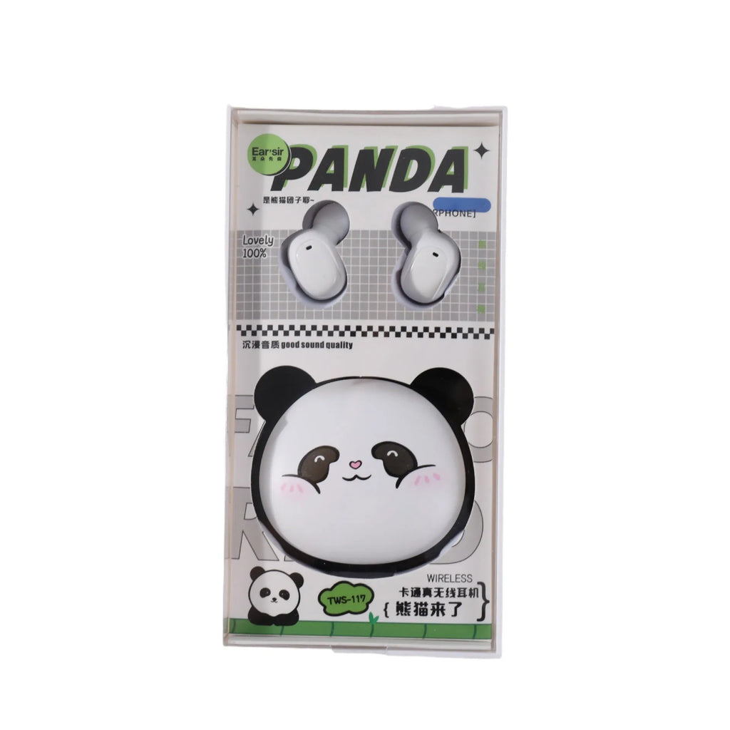 TWS true wireless sports earbud with cartoon style, PC ABS build, and 8+ hour battery life