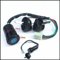 Waterproof electric door lock for car accessories with plastic housing