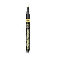 Metal mirror chrome plated marker pen in rose gold, champagne gold, gold plated or silver plating with 0.8mm to 2.0mm nib