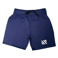 Metal silk fabric sports shorts in a loose fit for running, shown in one of nine available colours.