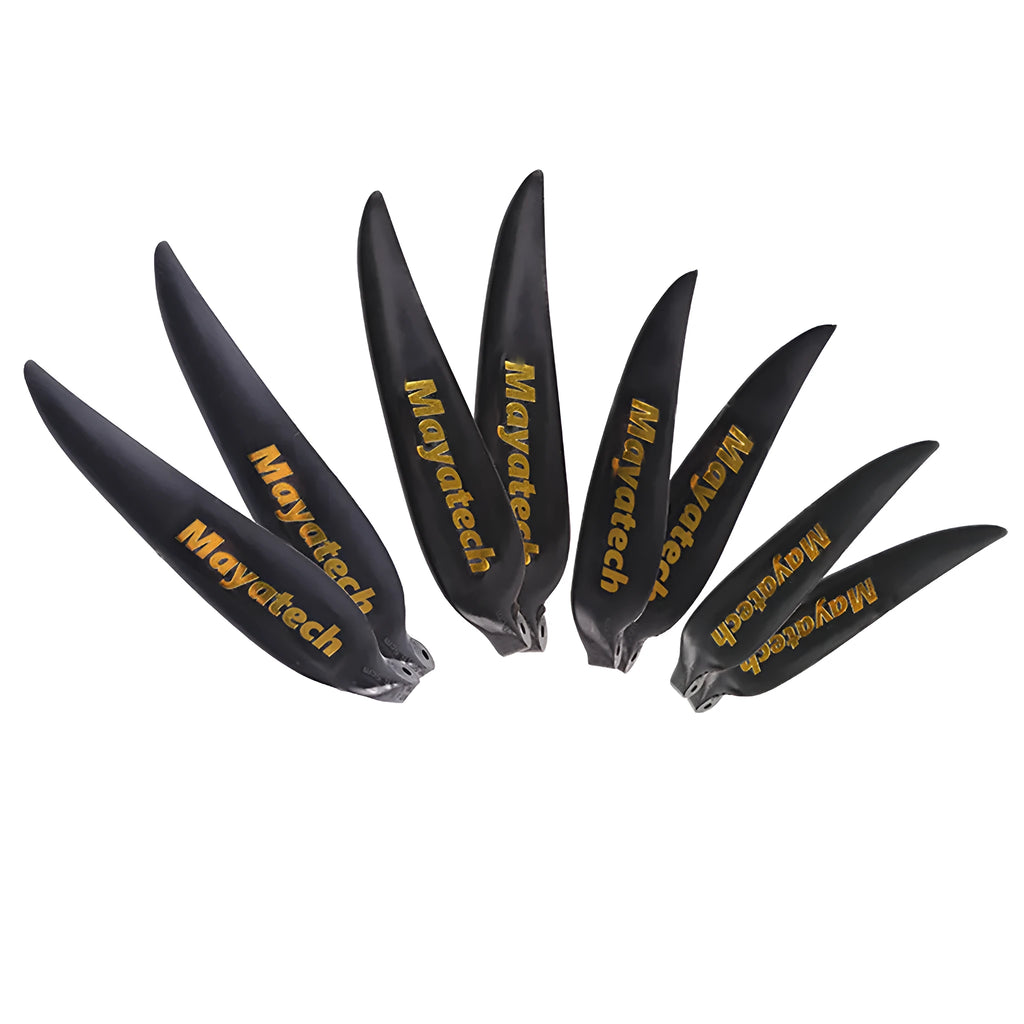 Black folding kayak paddle with quick-disassembly fittings, showing PE blade.
