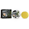 Car coating wax kit showing 100g tin and sponge applicator for vehicle paint protection