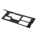 Central gear box plastic modification part in carbon fiber ABS, 40.5x15.5x4mm