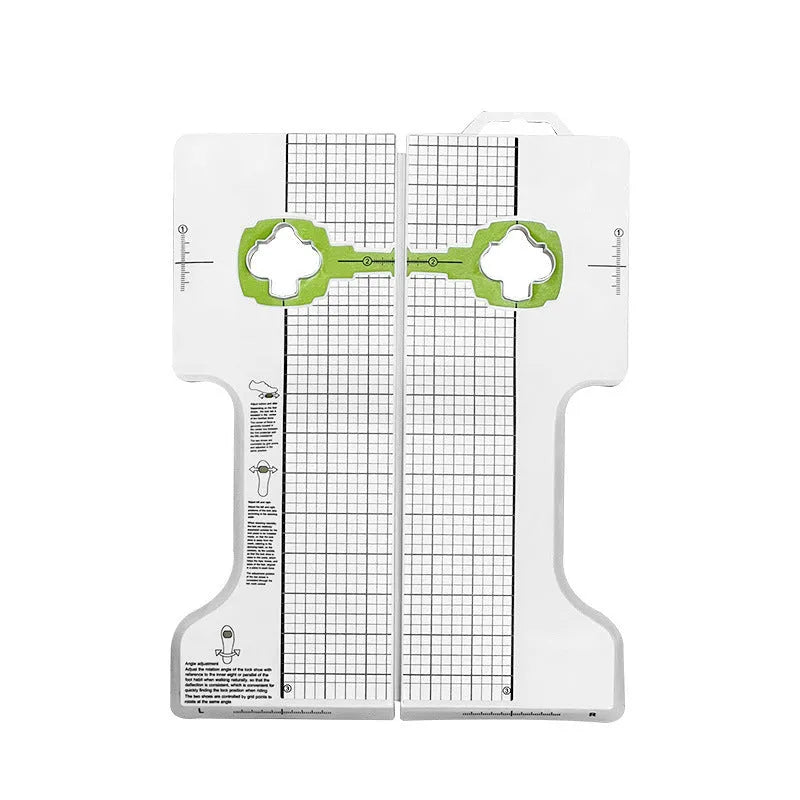 PP plastic bicycle cleat adjustment tool for SPD, SPD-SL and KEO pedal systems.
