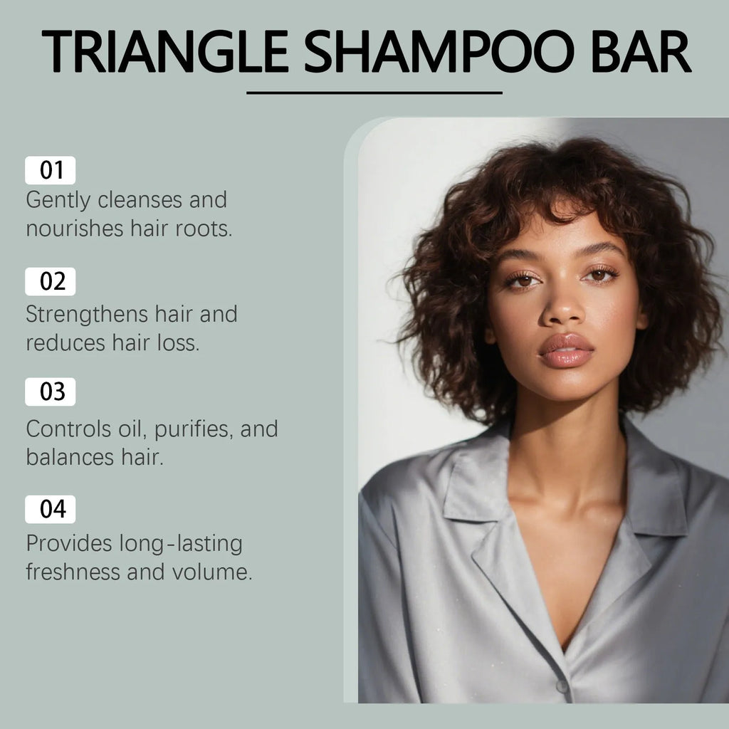 Herbal Care Shampoo Bar 120g solid moisturising shampoo for dry damaged frizzy hair vegan and plastic free