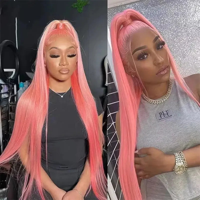 Straight long hair lace wig for women available in 10 to 30 inch lengths