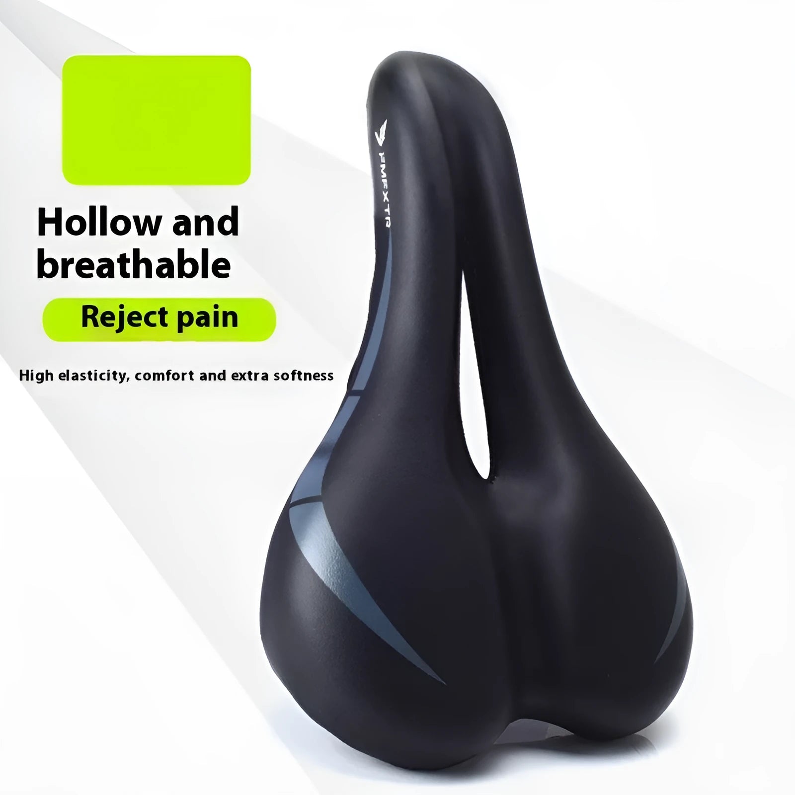 Bicycle seat cushion made from PU leather in colour 3147 hollow cushion, shown with dimensions 270mm by 180mm.