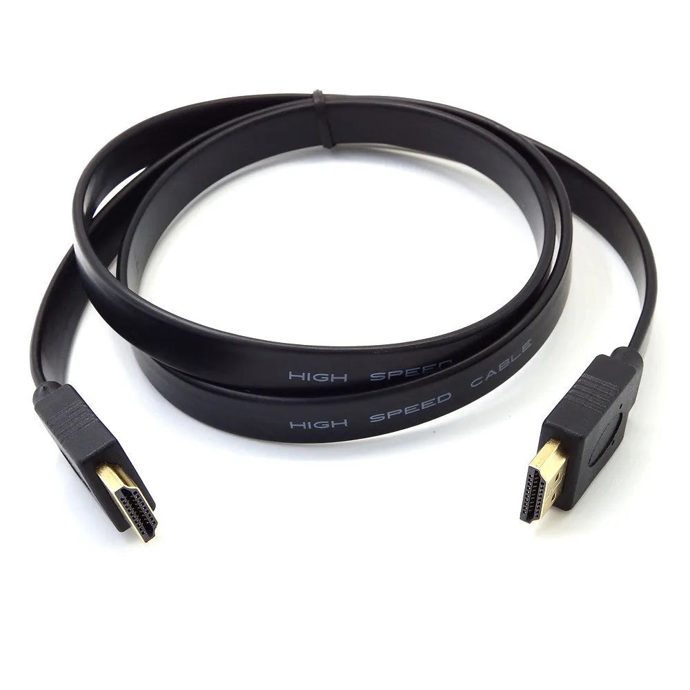 HDMI flat cable Full HD male to male short length for TV and set-top box
