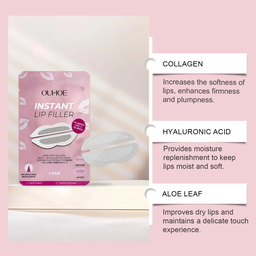 Lip nursing silicone adhesive bandage for dry cracked lips, 8cm by 12cm size